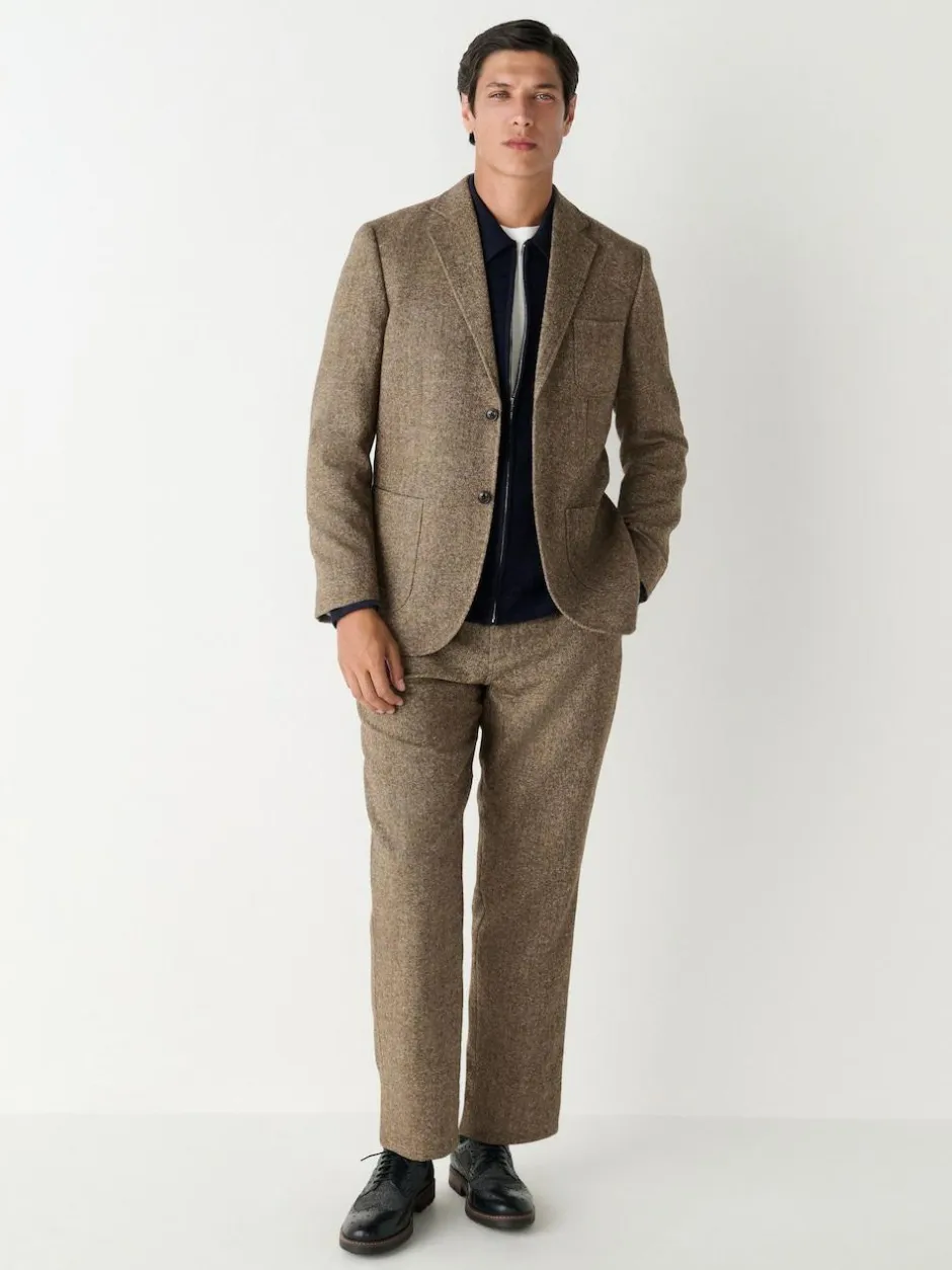 Next Relaxed Fit Wool Blend Suit Jacket Sand Online