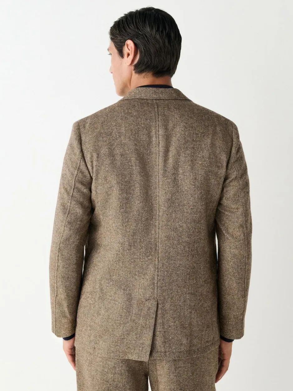Next Relaxed Fit Wool Blend Suit Jacket Sand Online