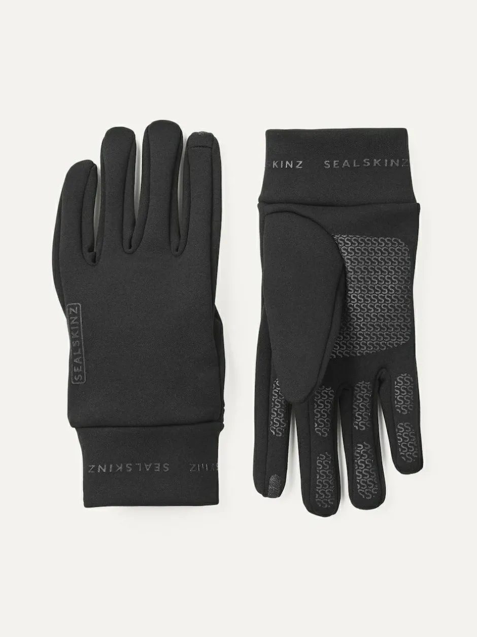 Sealskinz Acle Water Repellent Nano Fleece Gloves Black Clearance
