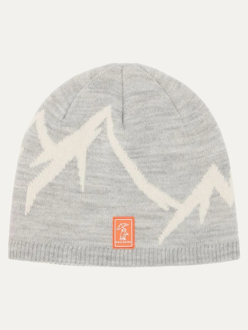 Sealskinz Kids Barton Waterproof Cold Weather Beanie Grey New