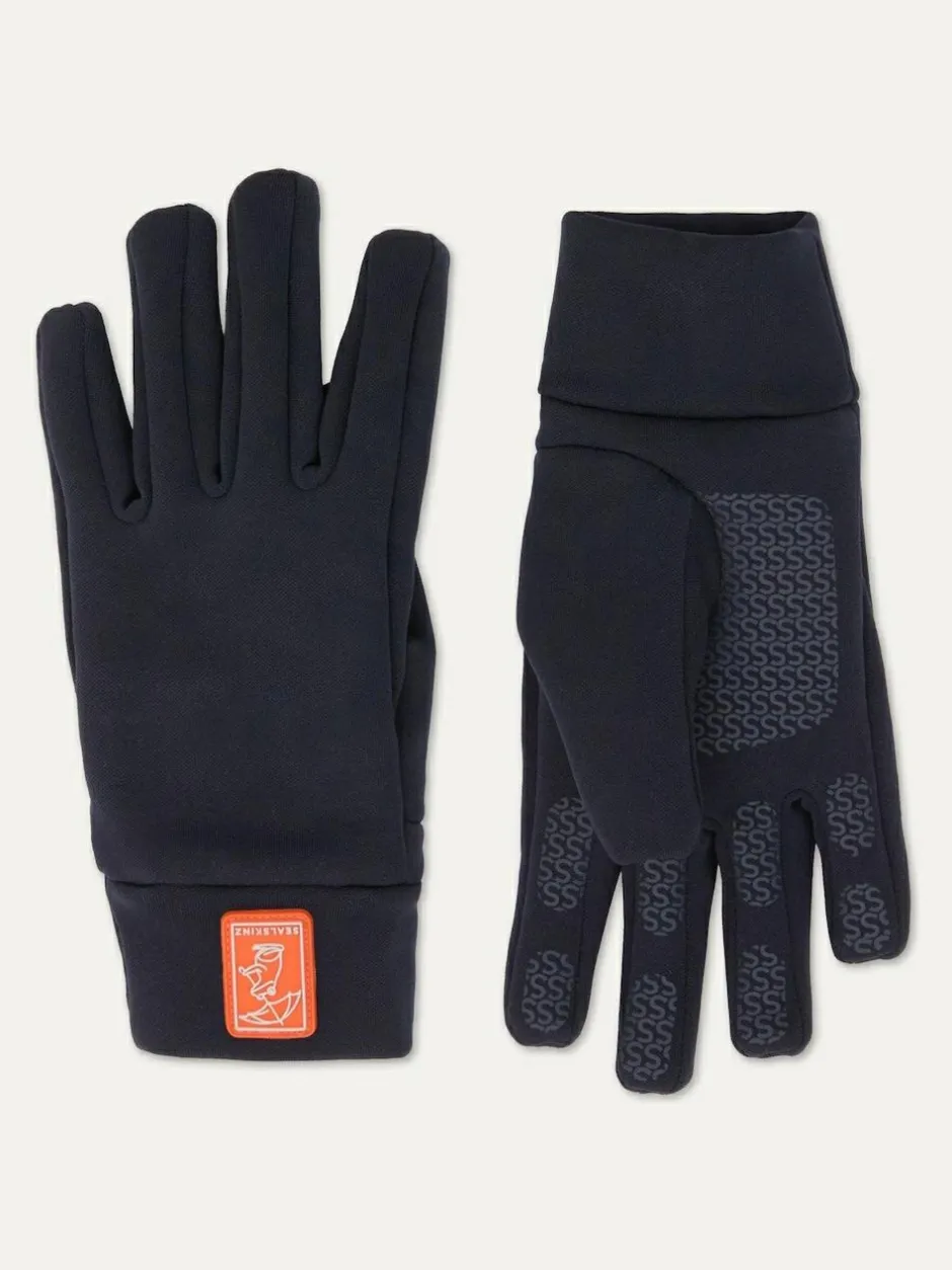 Sealskinz Kids Blue Bedon Water Repellent Nano Fleece Gloves Sale