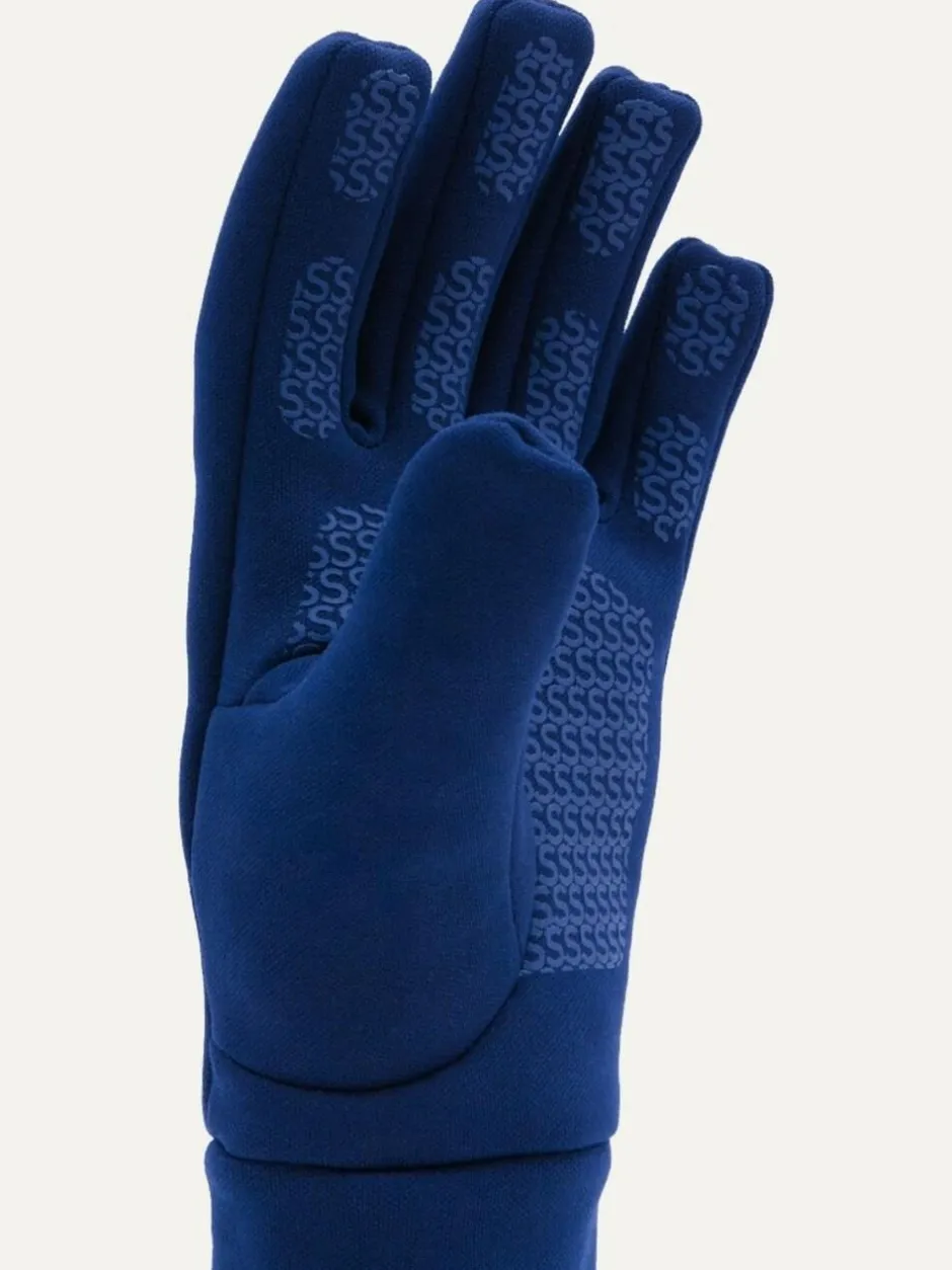 Sealskinz Kids Blue Bedon Water Repellent Nano Fleece Gloves Sale