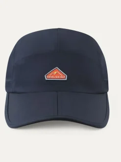 Sealskinz Poringland Waterproof Foldable Peak Plain Hiking Cap Blue Clearance
