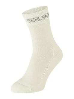 Sealskinz Suffield Solo Merino Socks Cream