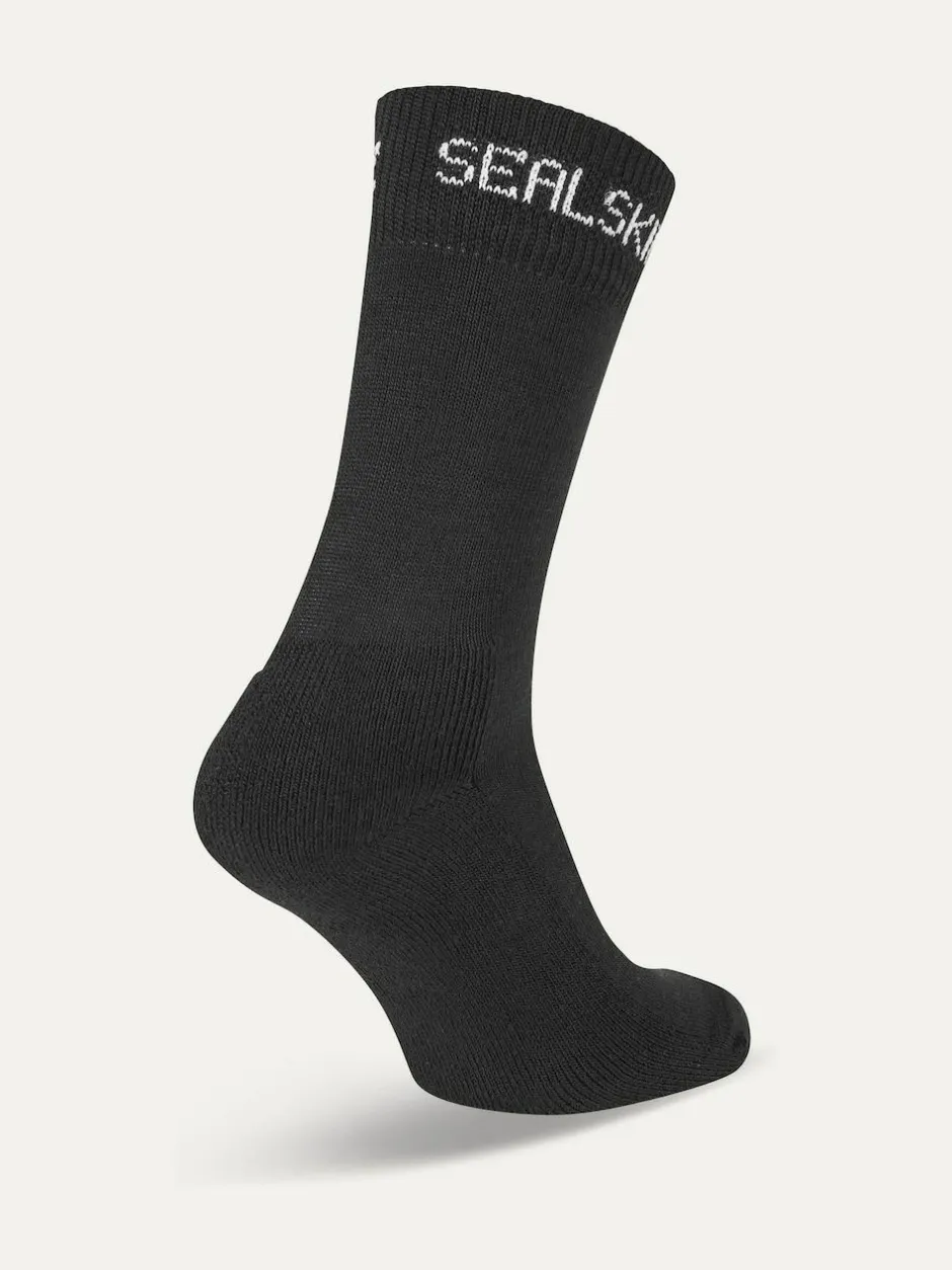 Sealskinz Suffield Solo Merino Socks Black Hot