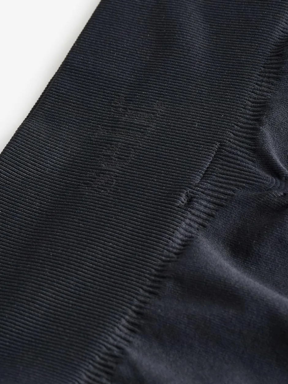 self. Seamless Bum Scrunch Leggings Black New