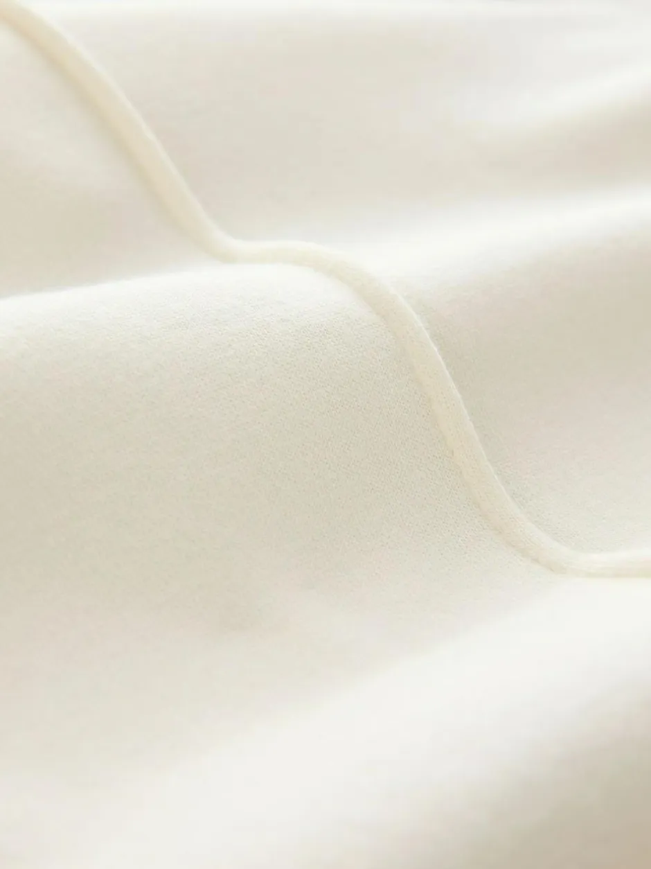 self. Cream Wide Leg Joggers Clearance