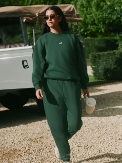self. Sweatshirt Green Clearance