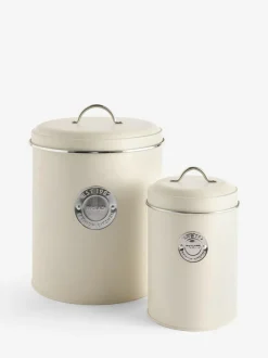 Next Set of 3 Badge Set of 2 Storage Jars Cream Best