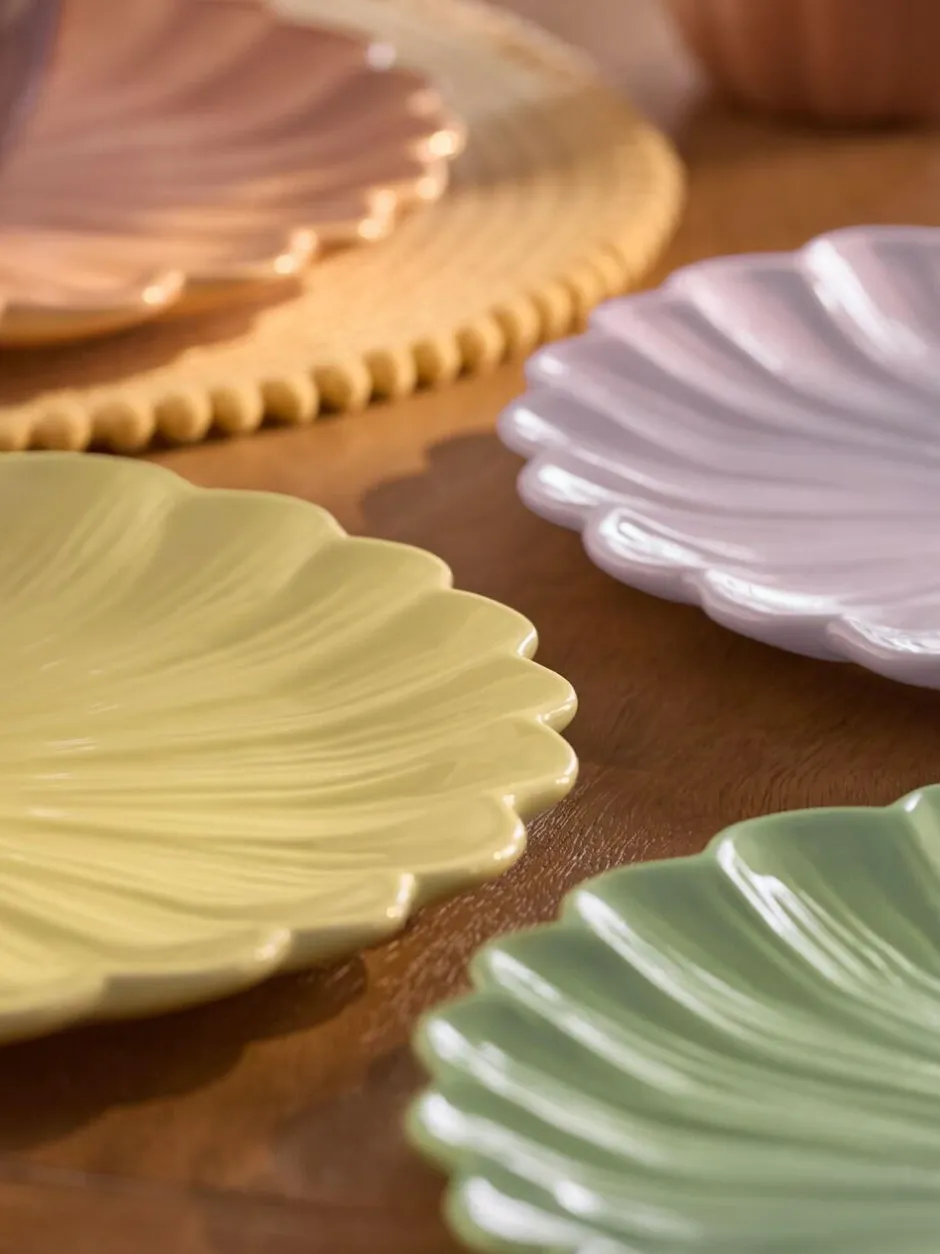 Next Set of 4 Pastel Flower Dinner Plates Outlet