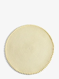 Next Set of 4 Pom Pom Placemats Pastel Outlet