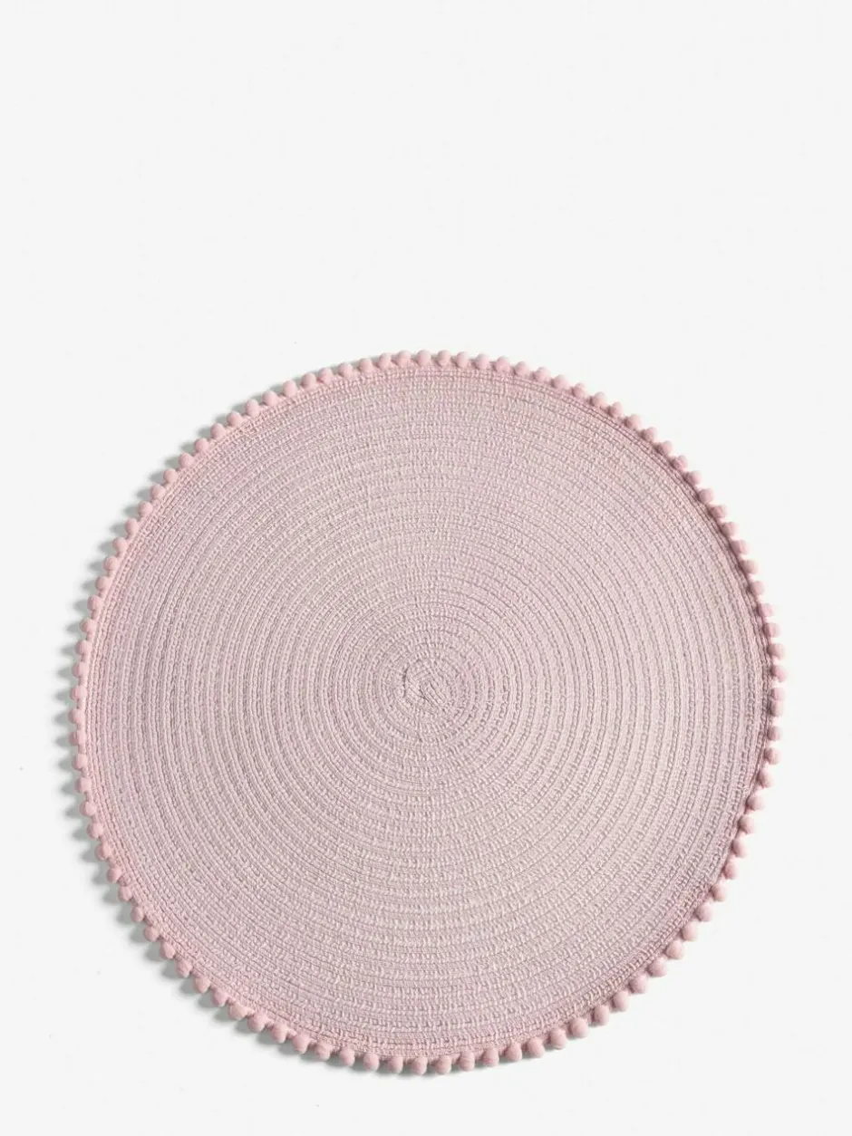 Next Set of 4 Pom Pom Placemats Pastel Outlet