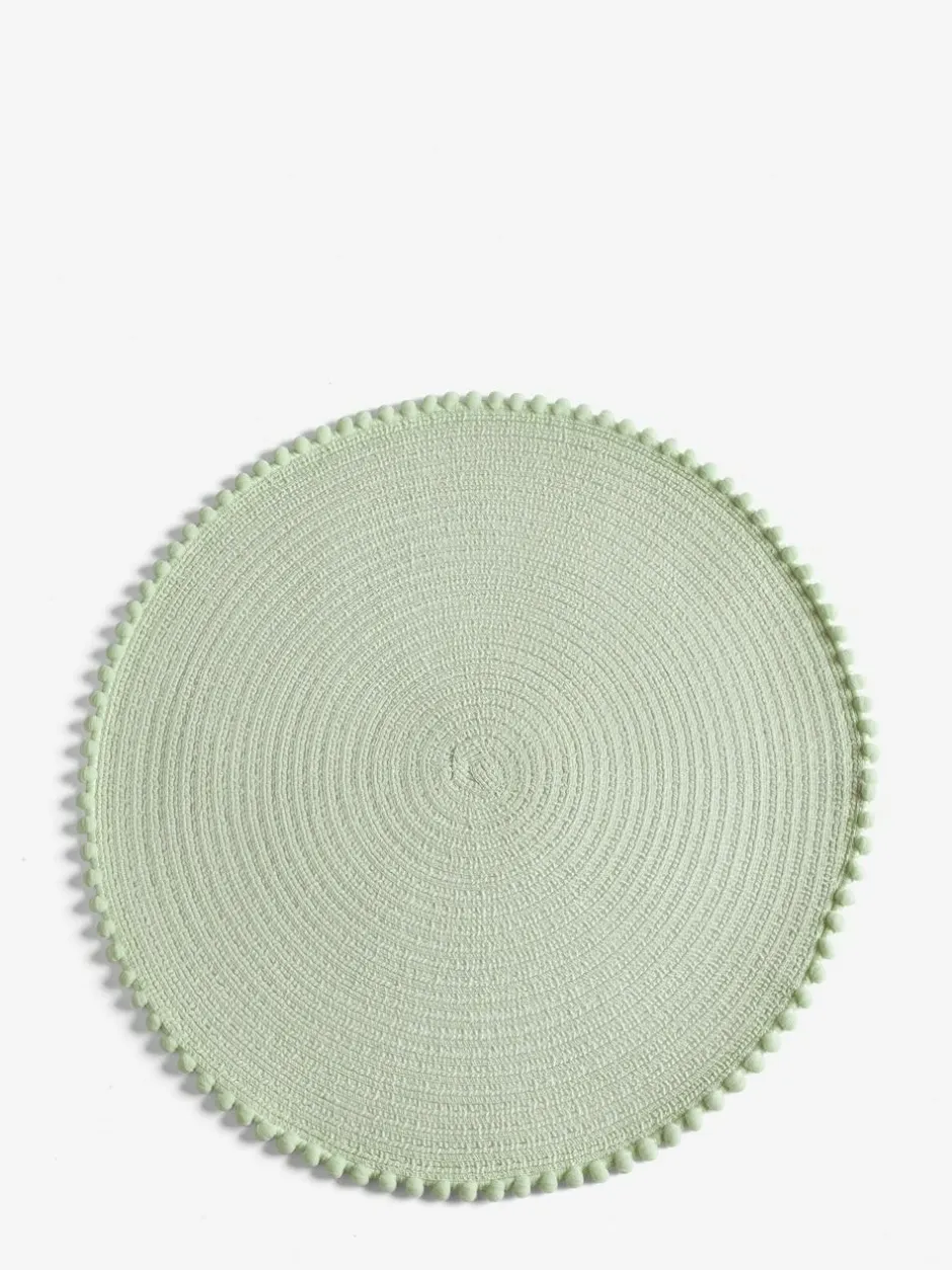 Next Set of 4 Pom Pom Placemats Pastel Outlet