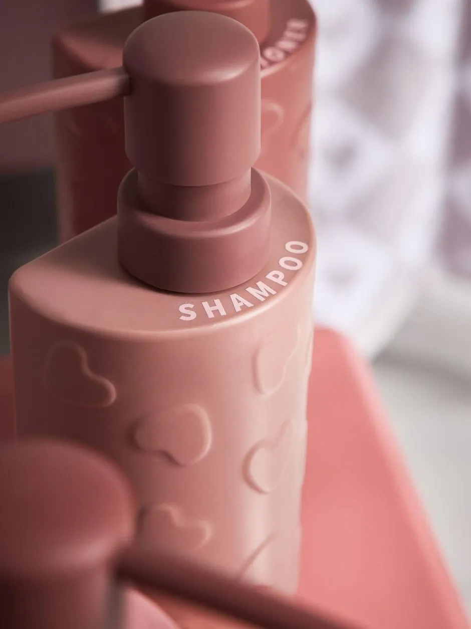 Next Set of 3 Pink Heart Reusable Dispenser Bottle Outlet