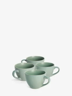 Next Set of 4 Sage Green Hampton Mugs Sale