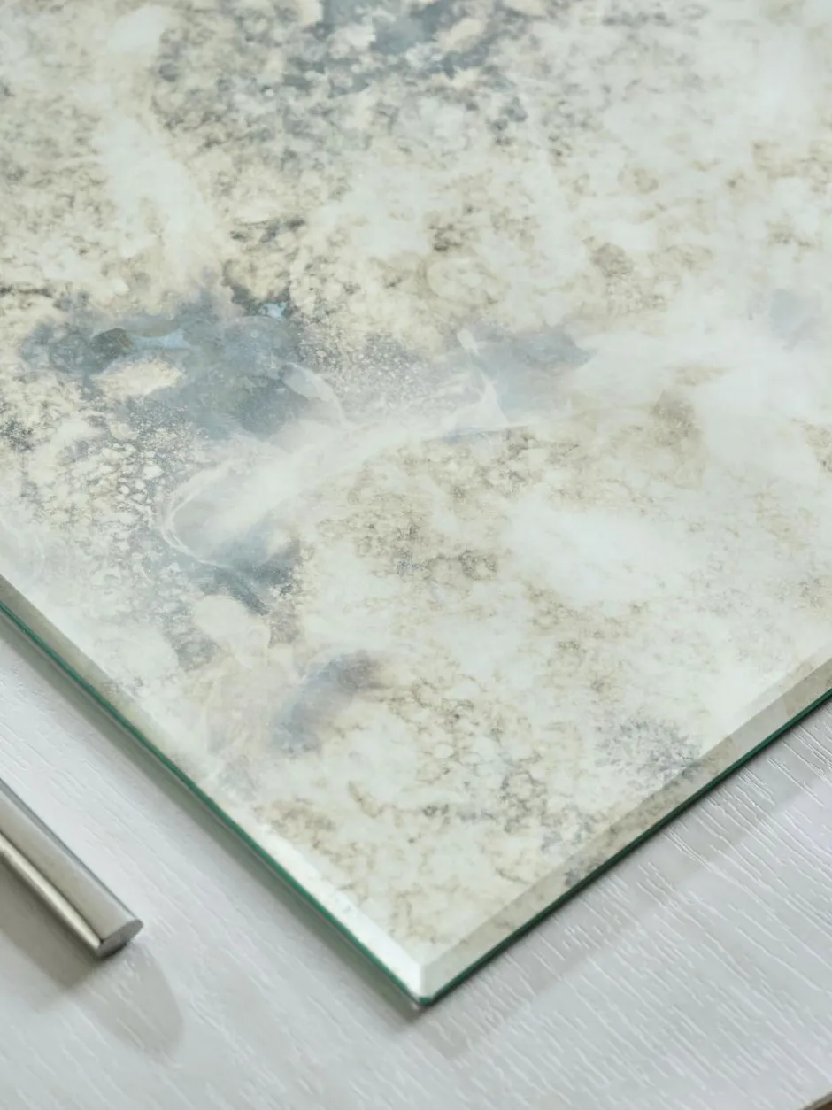 Next Set of 2 Galaxy Glass Placemats Silver Best