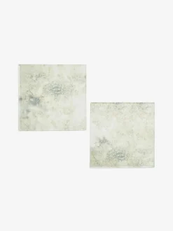 Next Set of 2 Galaxy Glass Placemats Silver Best