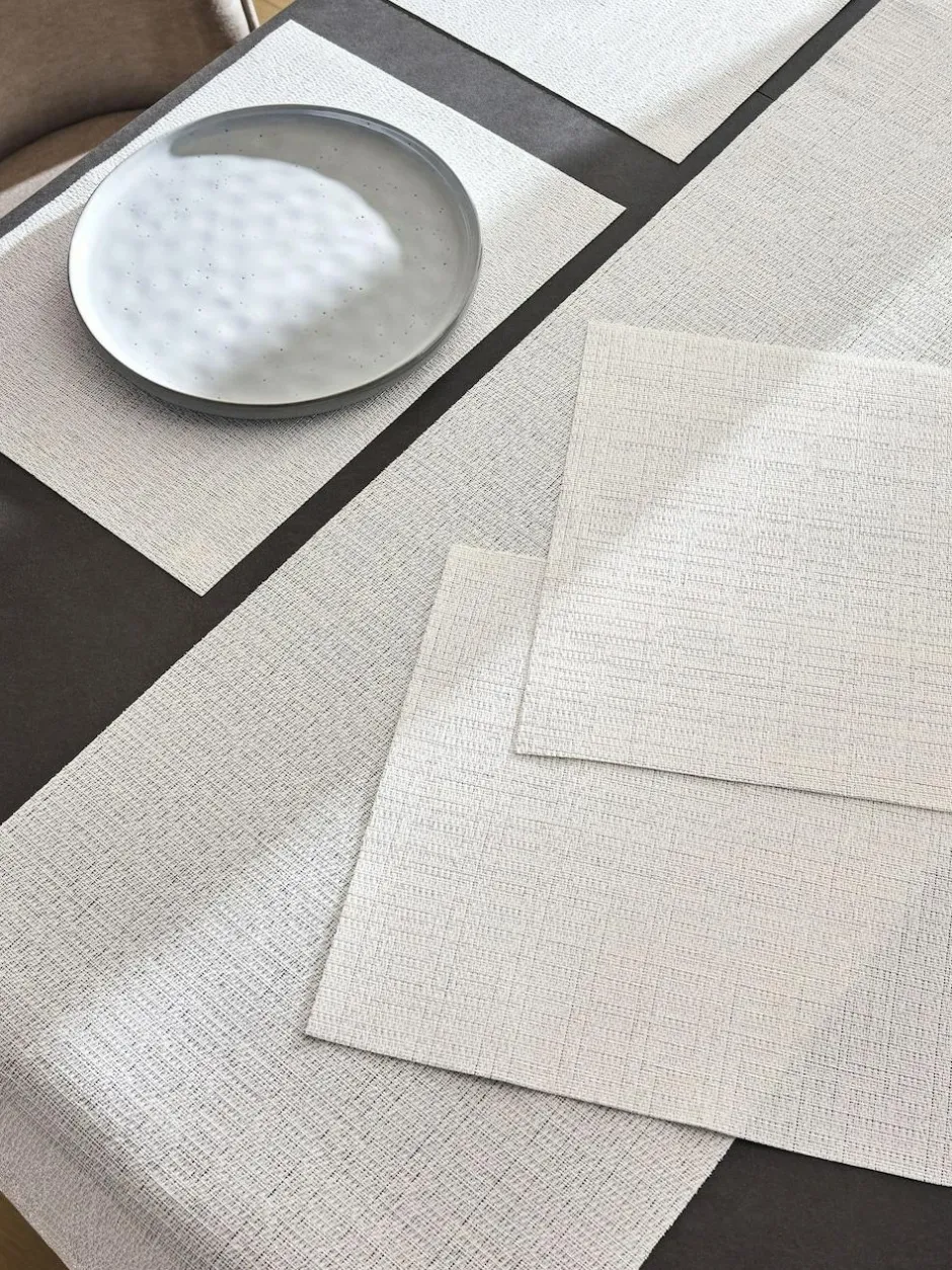 Next Set of 5 Wipe Clean Placemats and Runners Set Silver Discount