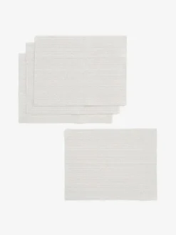 Next Set of 5 Wipe Clean Placemats and Runners Set Silver Discount