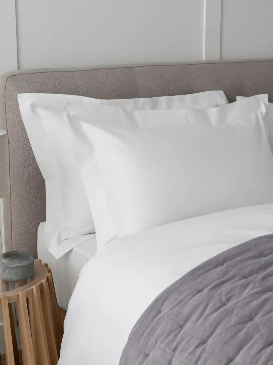 Next Set of 2 White 400 Thread Count Egyptian Cotton Pillowcases