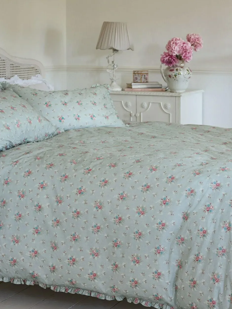 Shabby Chic by Rachel Ashwell® Anastasia Ditsy Floral Petite Ruffle Duvet Cover and Pillowcase Set Clearance