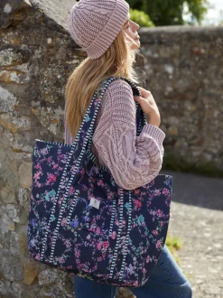 Shabby Chic by Rachel Ashwell® Navy Tote Bag New