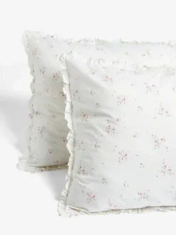 Shabby Chic by Rachel Ashwell® Rosabelle Petite Ruffle 200 Thread Count Pillowcase Set of 2 Pink Hot