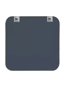 Showerdrape Black Shoreditch Square Metal Framed Bathroom Mirror Best