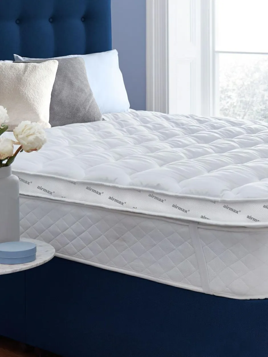 Silentnight White Airmax 800 8cm Mattress Topper Discount