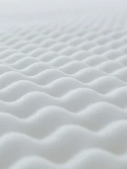 Silentnight White 3cm Orthopaedic Mattress Topper With Cover Hot
