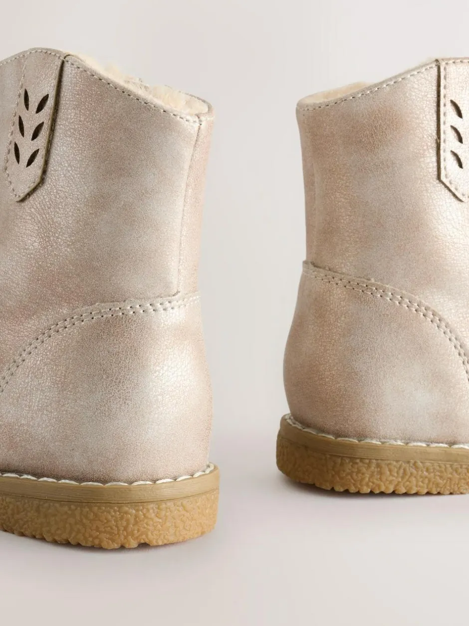 Next Ankle Western Boots Silver Sale