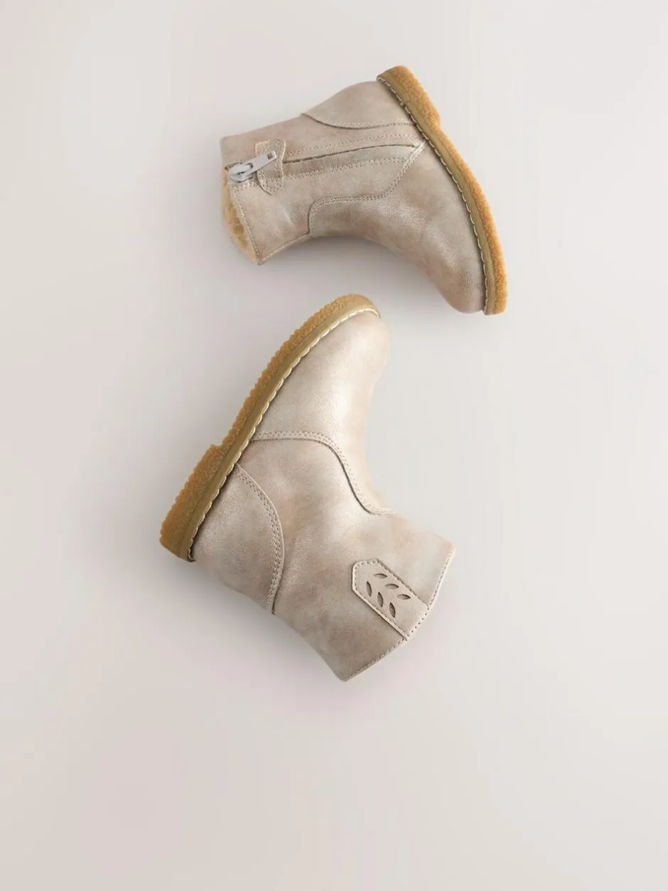 Next Ankle Western Boots Silver Sale
