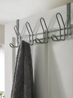 Next Over Door Hook Silver Best