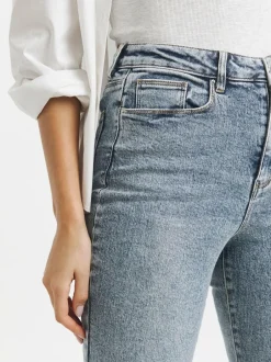 Simply Be Slim Mom Jeans Blue Online