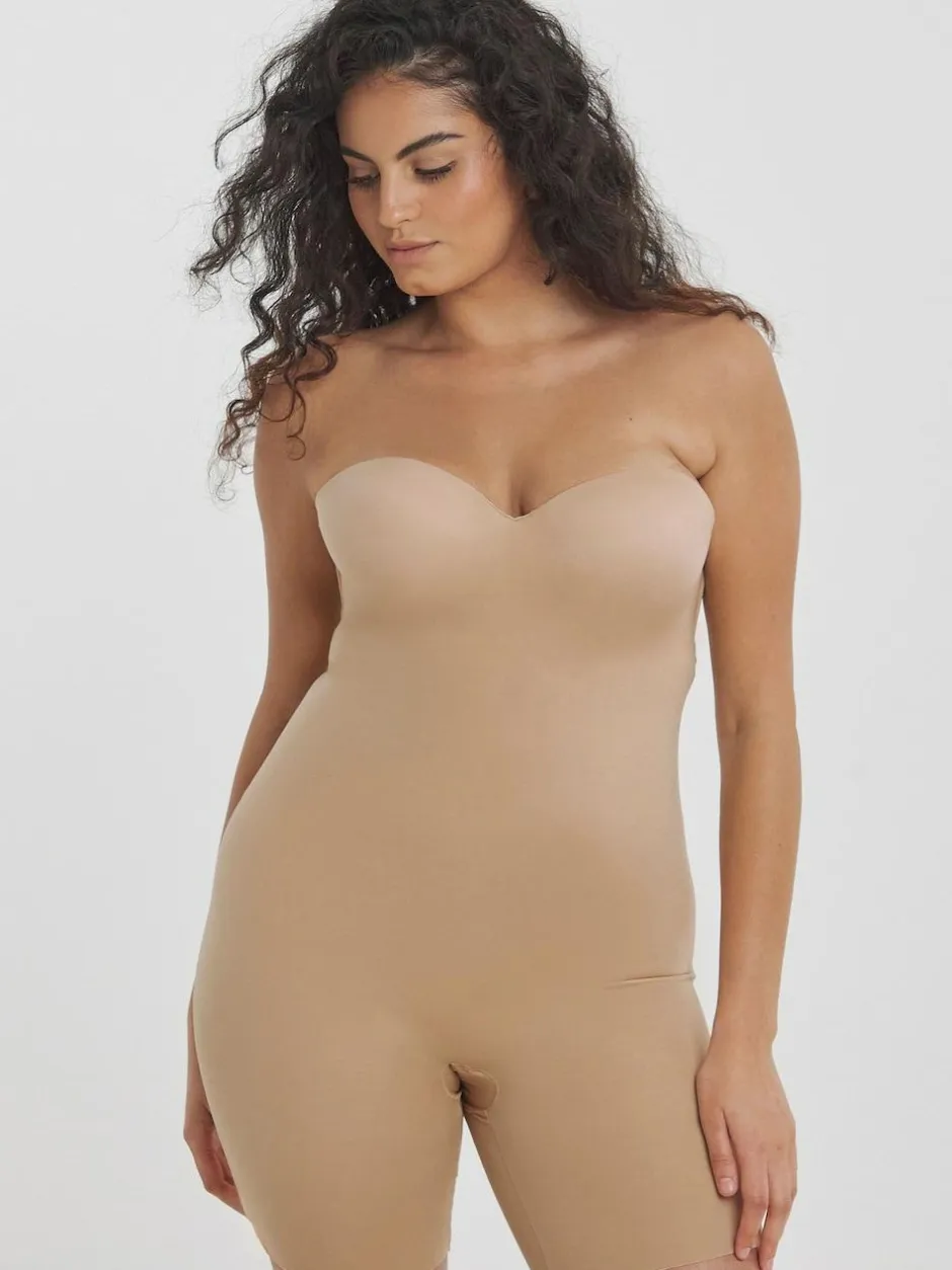 Simply Be Smoothing Shapewear Natural Sale