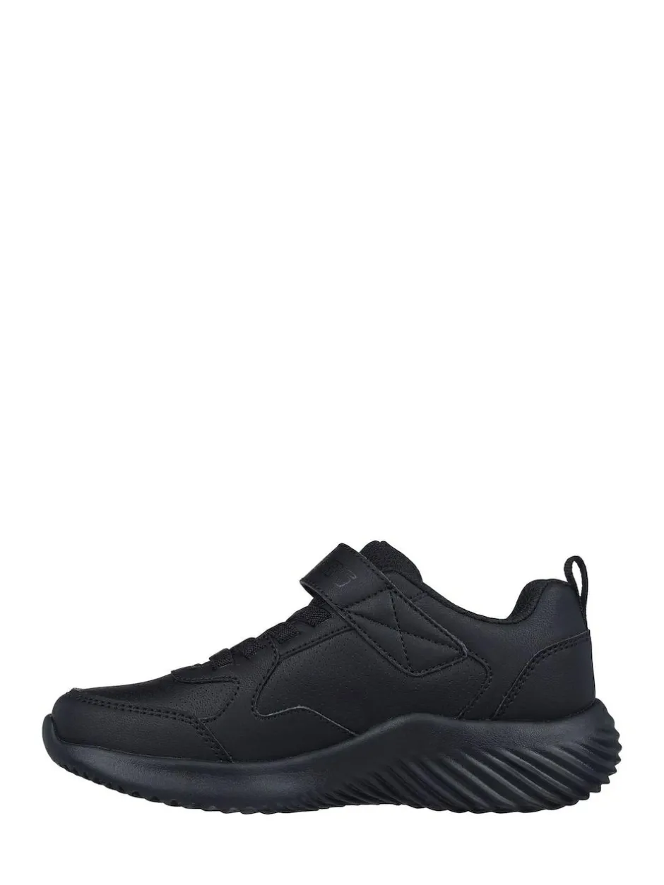 Skechers Black Bounder Power Study School Trainers Sale