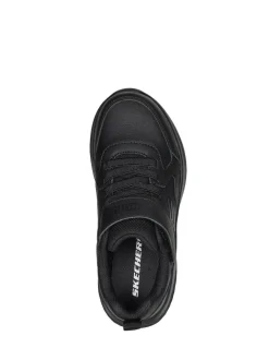 Skechers Black Bounder Power Study School Trainers Sale