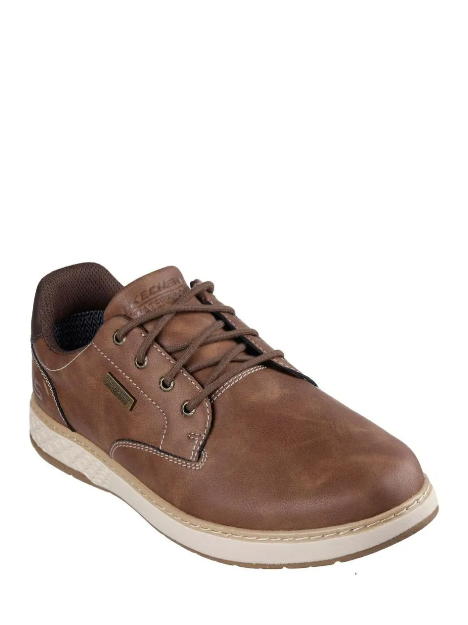 Skechers Mens Garlan Shoes Brown Hot