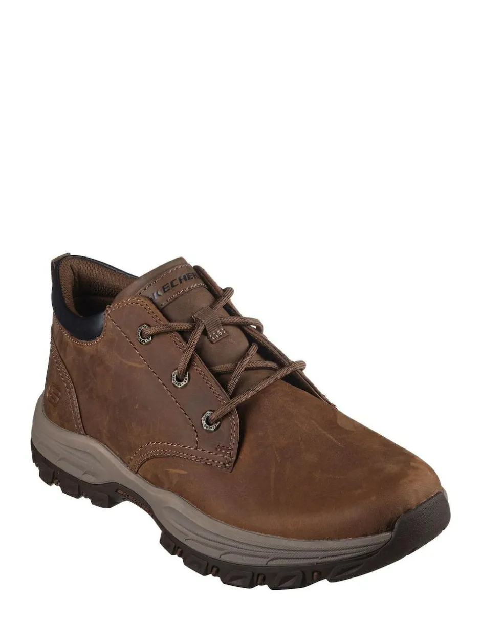Skechers Brown Mens Knowlson Boots New