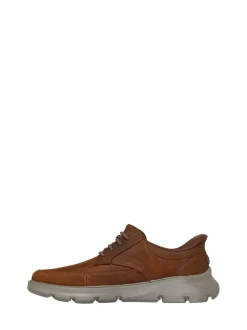 Skechers Slip-In Arch Fit Garza Shoes Brown Best
