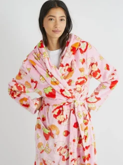 Skinnydip Pink Strawberry Shortcake x Pink Dressing Robe Hot