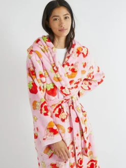 Skinnydip Pink Strawberry Shortcake x Pink Dressing Robe Hot
