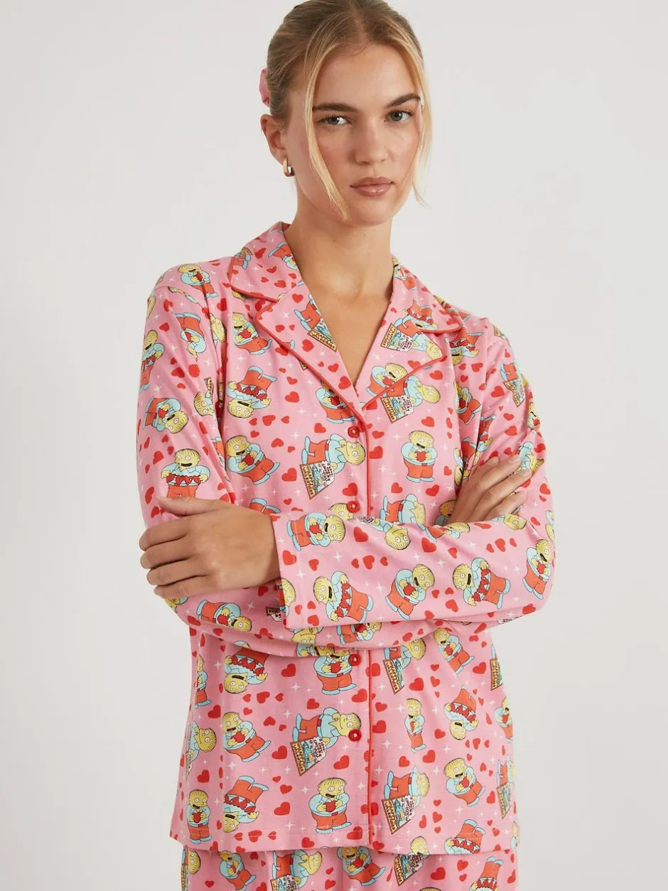 Skinnydip Pink The Simpsons x Ralph I Choose You Pyjamas Set Best