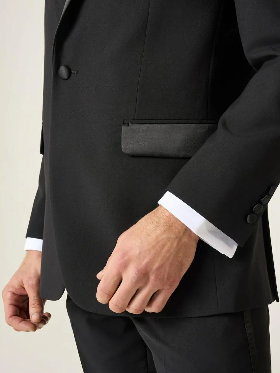 Skopes Black Classic Fit Cavendish Dinner Suit Jacket Clearance