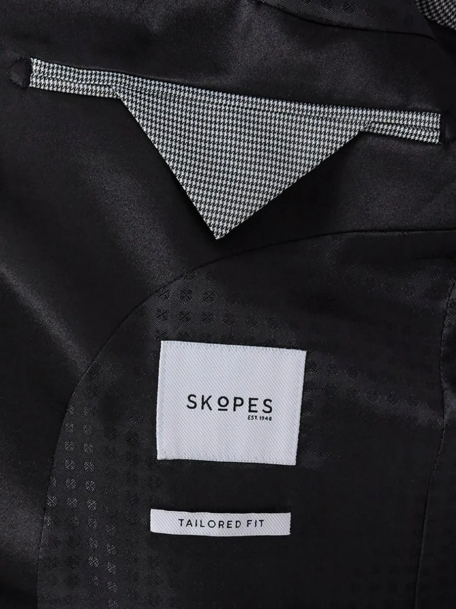 Skopes Black Double Breasted Sinatra Fit Dinner Suit Jacket Sale