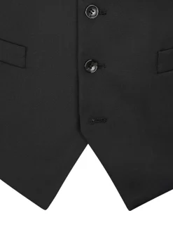 Skopes Farnham Single Breasted Suit Waistcoat Black New