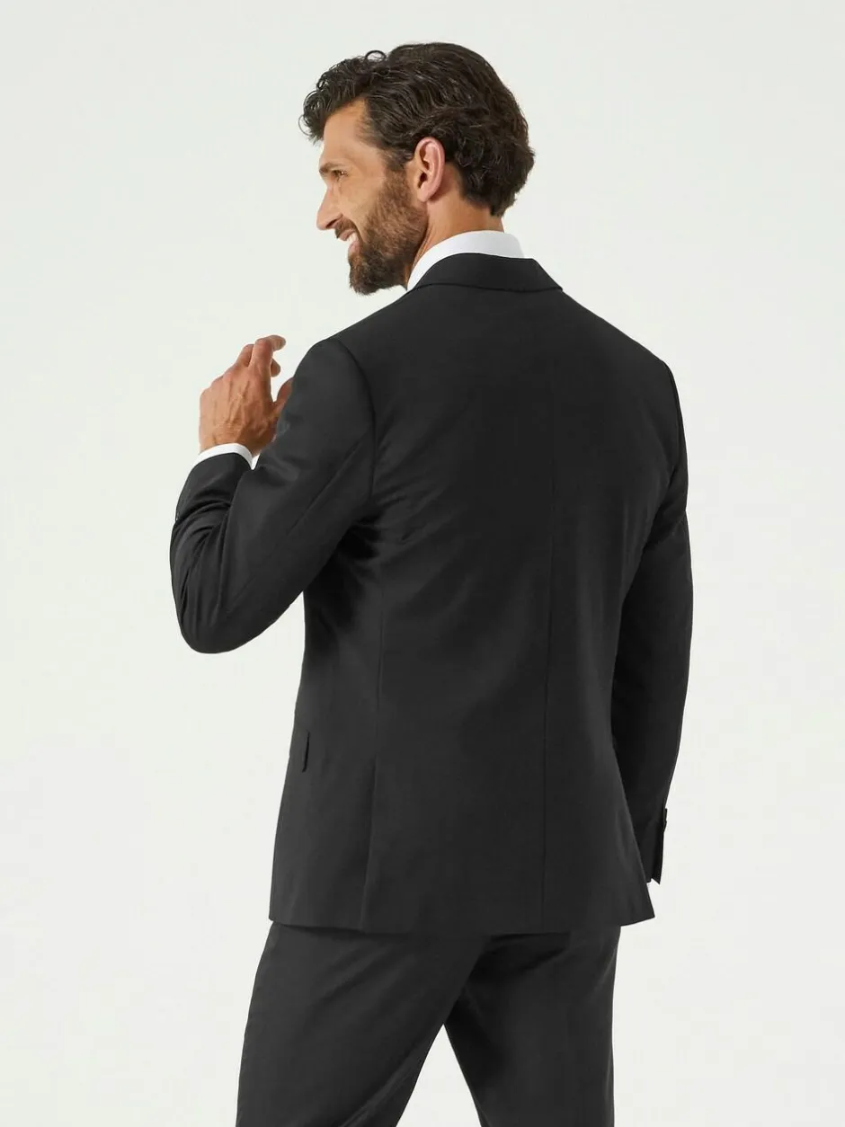 Skopes Slim Tailored Fit Farnham Suit Jacket Black Best