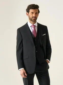 Skopes Wool Rich Darwin Suit Jacket Black Sale