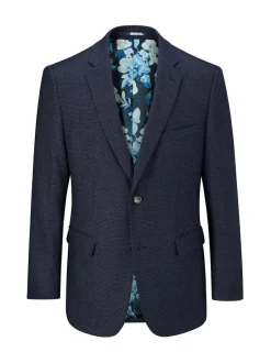 Skopes Blue Boyd Puppytooth Tailored Fit Suit Jacket Online