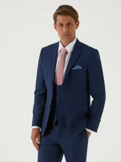 Skopes Slim Fit Milan Suit Jacket Blue New